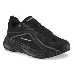 CROYDON - Tenis Running Tibble Negro-Negro para Mujer