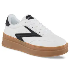 CROYDON - Tenis Urbanos Drix Blanco-Negro para Mujer