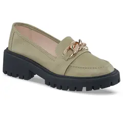 CROYDON - Mocasines Galena Verde para Mujer