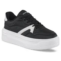 CROYDON - Tenis Urbanos Plitty Negro-Blanco para Mujer