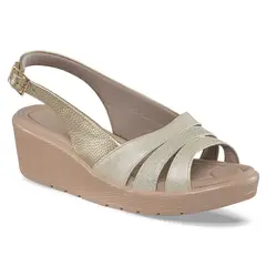 CROYDON - Sandalias Tacón Calista Oro para Mujer