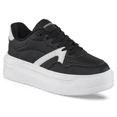 CROYDON - Tenis Urbanos Plitty Negro-Blanco para Mujer