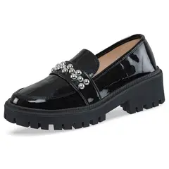 CROYDON - Mocasines Fannie Negro para Mujer