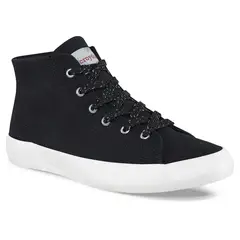 CROYDON - Botines Raw Alto Negro para Mujer