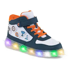 LOS GOMOSOS - Tenis con Luces Dulor Azul Osc para Niño