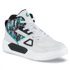 LOS GOMOSOS - Tenis Urbanos Virwo Blanco-Negro para Niño