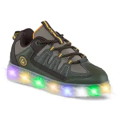 LOS GOMOSOS - Tenis con Luces Isser Verde para Niño