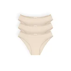 DIANE & GEORDI - Panty tanga (Pack X3)(6011) - Piel