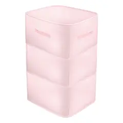 ENERGY PLUS - Bolsa Ahorradora Espacio 3 Cierres Organizador Cobijas Ropa Rosa