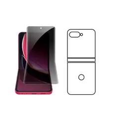 GENERICO - Protector Antiespia +Trasero en Hidrogel Para Motorola Razr 50