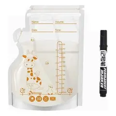 MUNDO BEBE - Bolas almacenamiento leche materna 50 unidades libre de BPA