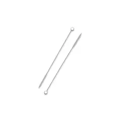 AMBIENTE GOURMET - Cepillo para pitillos y bordes set x2