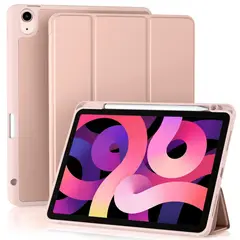 GENERICO - Forro Funda estuche Smart Case espacio lapiz Para iPad 11 A16 2025