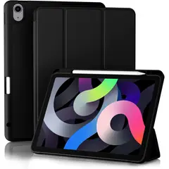 GENERICO - Forro Funda estuche Smart Case espacio lapiz Para iPad 11 A16 2025