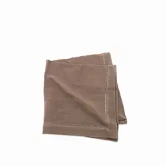 AMBIENTE GOURMET - Servilletas de tela cafe setx2