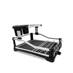AMBIENTE GOURMET - Escurridor negro doble 532x368x265