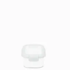 AMBIENTE GOURMET - Recipiente hermetico blanco 410 ml