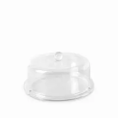 AMBIENTE GOURMET - Tortera con domo en acrilico 24cm