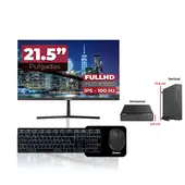 JANUS - Computador Mini Intel Core i5-12400 RAM 8GB SSD 512GB Monitor 22 Pulgadas 100Hz