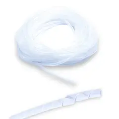 VCP - Espiral organizador cables protector transparente 8mm X 10m