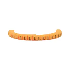 VCP - Marcador de cable Leyenda L Amarillo Rollo x 100