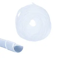 VCP - Espiral organizador cables protector transparente 19mm X 10m