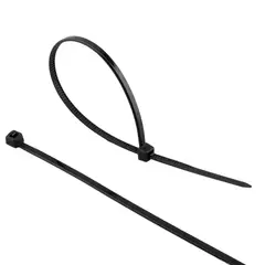 VCP - Amarre Plástico Negro Protección UV 4.8mm x 30cm X100