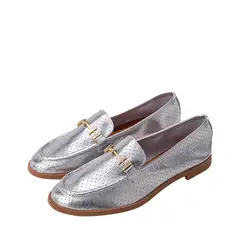 MARIO HERNANDEZ - Mocasín Loafer Gracia Plata Julia