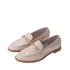 MARIO HERNANDEZ - Mocasín Loafer Gracia Beige Julia
