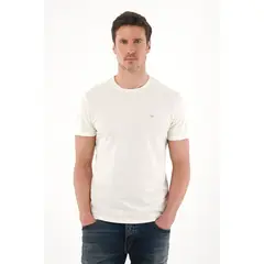 TENNIS - Camiseta con estampado en espalda crudo para hombre