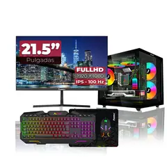 JANUS - Computador Gamer AMD Ryzen 5 4655G RAM 16GB SSD 512GB Monitor 22 Pulgadas 100Hz