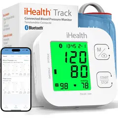 MEDIHEALTH - Tensiometro Brazo Monitor Presion Arterial Digital Intelige Ihealth