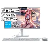 LENOVO - TODO EN UNO AIO A100 INTEL CORE I3-N305 8GB RAM 512GB SSD 238 LED
