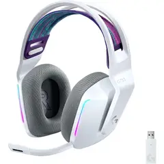 LOGITECH - G733, Diadema Gamer Rgb Inalámbrica / 7.1 - Blanco