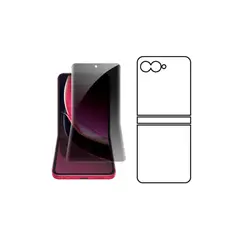 GENERICO - Protector Antiespia +Trasero en Hidrogel Para Motorola Razr 40 Ultra