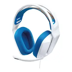 LOGITECH - G335 Diadema Gamer Pc Ps5 Xbox Blanco Y Azul