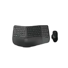 GENERICO - COMBO TECLADO ERGONOMICO 218 INALAMBRICO