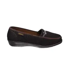 ROMULO - Zapato Mocasín Textil Hebilla Decorativa