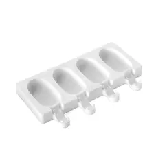 ORQUIDEA - Molde mini paleta ovalada x 4 cav