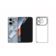 GENERICO - Protector Antiespia +Trasero en Hidrogel Para Tecno Pova 6