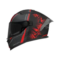 MT HELMETS - CASCO MT BRAKER CERTIFICADO ECE2206 CHARM ROJO MATE TALLA M