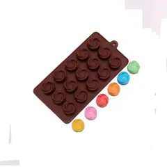 ORQUIDEA - Molde rosa en silicona 22 x 11 x 1.5 cm