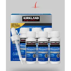 SIGNATURE - Minoxidil Kirkland 5% Importado 6 Unidades Caja