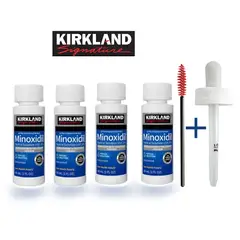 SIGNATURE - Minoxidil Kirkland 5% Importado 4 Unidad