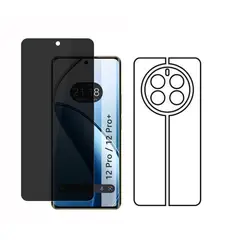 GENERICO - Protector Antiespia +Trasero en Hidrogel Para Realme 12 Pro Plus