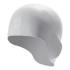 GENERICO - Gorro Natación Silicona Para Adulto Con Orejera - Gris