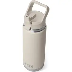 YETI - Botella Rambler 26 oz Acero Inoxidable Aislada Con Popote