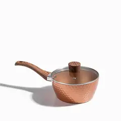 AMBIENTE GOURMET - Olla con mango largo destro copper 18 cm