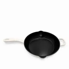 AMBIENTE GOURMET - Sarten blanco 26cm en hierro fundido