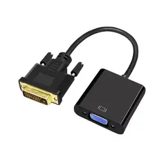 GENERICO - Cable Adaptador Dvi-d A Vga Convertidor 24 + 1